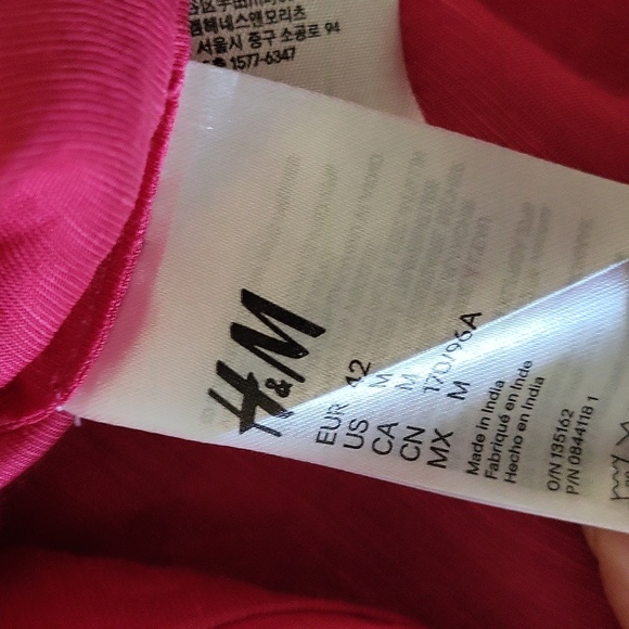 EUC Linen blend shirt H&M Studio Collection - Picture 4 of 7